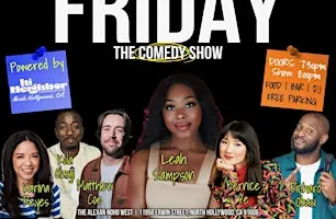 This Friday - the comedy show