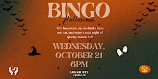 Halloween Bingo and Candle Pour