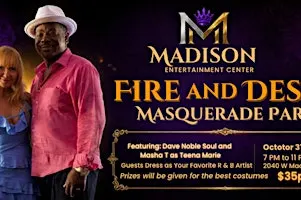 Fire and Desire Masquerade R&B Costume Party