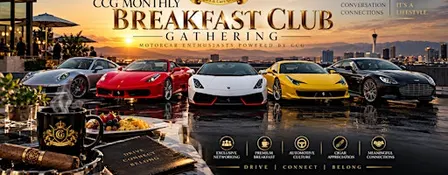 The Monthly Breakfast Club Gathering for Motorcar Enthusiast Powered by CCG