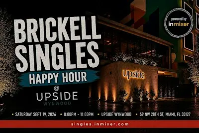 Singles Happy Hour @ Upside Wynwood