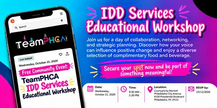 IDD Services Educational Workshop