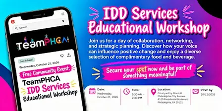IDD Services Educational Workshop
