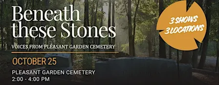 Beneath These Stones: Performance Monologues on 10/25/2026
