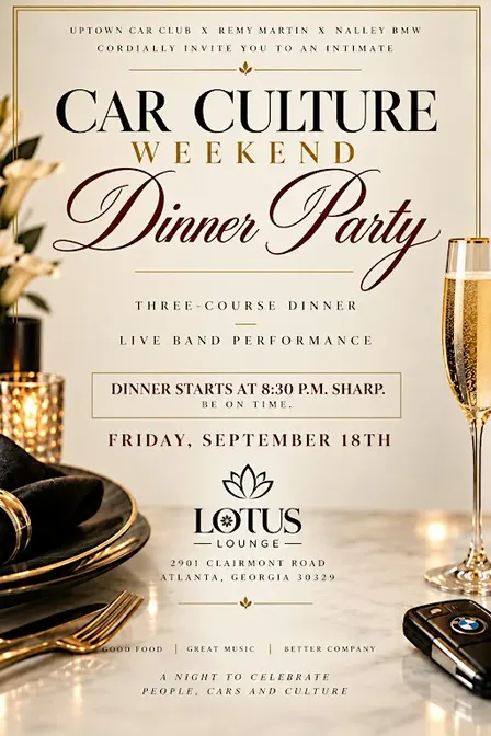 THE LEGACY DINNER PARTY SERIES
