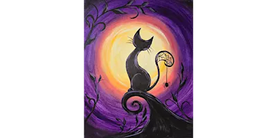 Whiskers and Webs - Paint and Sip in Houston | Classpop!™