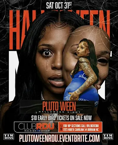 (PlutoWeen) Pluto takes over CLUB RDU for halloween