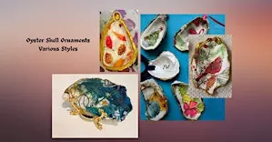 Oyster Shell Ornaments for All Seasons