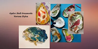 Oyster Shell Ornaments for All Seasons