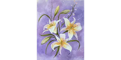 Lily-palooza! - Paint and Sip in Houston | Classpop!™