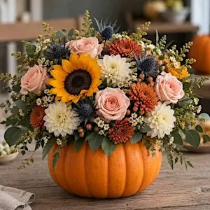 Pumpkin Floral Class - Wednesday
