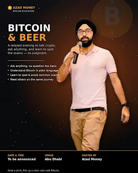 Bitcoin & Beer by Azad Money