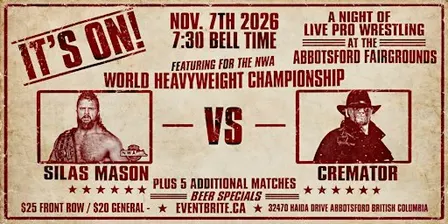 IT'S ON! A Night of Live Wrestling.