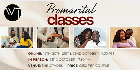 Pre Marital Course Oct 2026