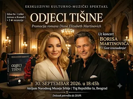 Ekskluzivni kulturno-muzički spektakl: Diana Elizabeth & Boris Martinovich
