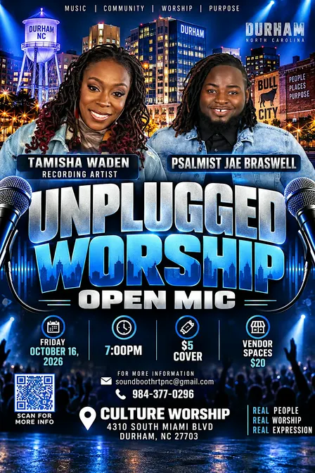 Unplugged Worship Open Mic