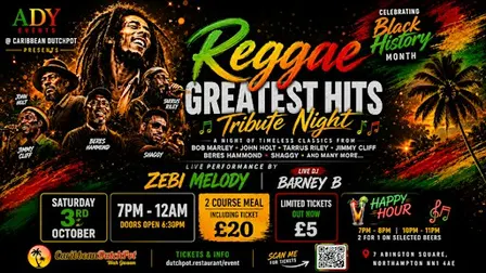 Reggae Tribute Night - Greatest Hits