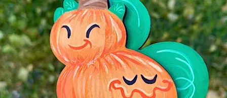 Unicorn Pumpkin Pin Art Workshop (Ages 8+)