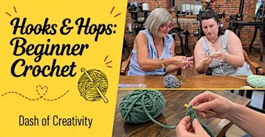 Hooks & Hops: Beginner Crochet Afternoon Workshop at Stark Brewing Company