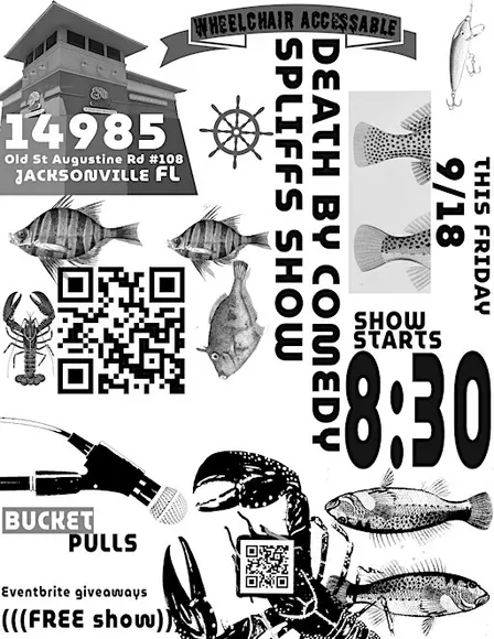 {FREE} COMEDY SHOW (FISH?)