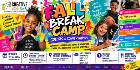 Creative Kids Rock® Fall Break Camp