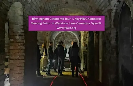 Catacomb Tour 1-Hidden Interior Chambers during Halloween
