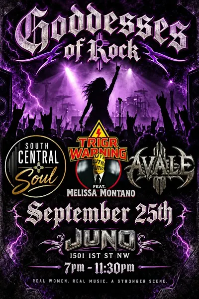 Goddesses of Rock: Trigr Warning + AVALE + South Central Soul