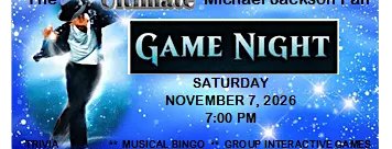 THEEE ULTIMATE Michael Jackson Fan Game Night