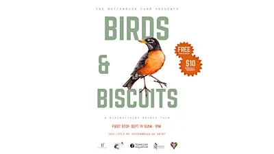 Birds & Biscuits - The Buttonbush Farm and  Nursery