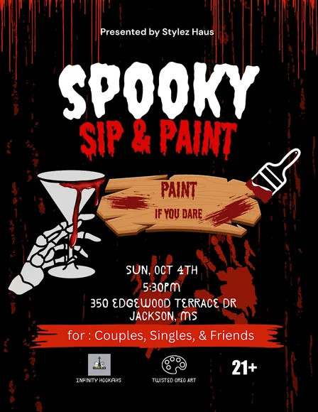 Spooky Sip & Paint