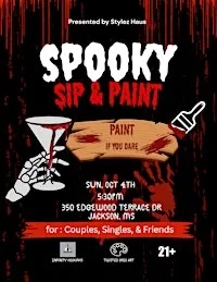 Spooky Sip & Paint