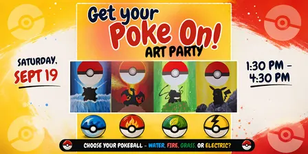 Get your Poke On! - Art Party