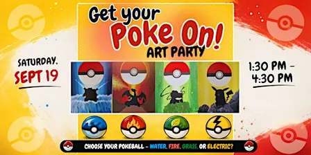 Get your Poke On! - Art Party