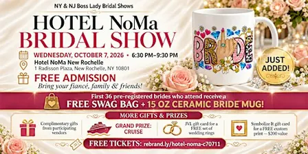 Hotel NoMa Bridal Show New Rochelle October 7, 2026