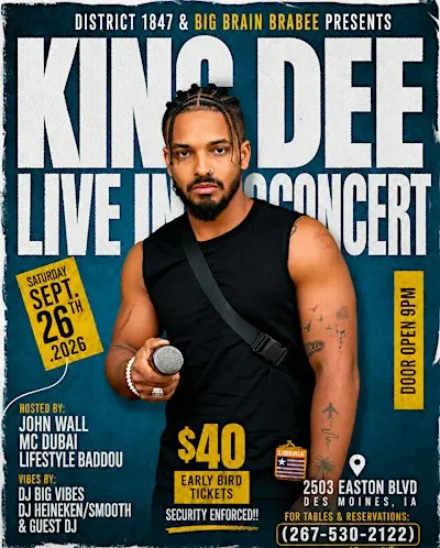KING DEE & MAZEE BLANCO LIVE IN CONCERT