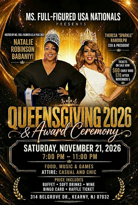 MS. FULL-FIGURED USA QUEENSGIVING