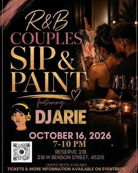 R&B Couples Sip & Paint with DJ Arie