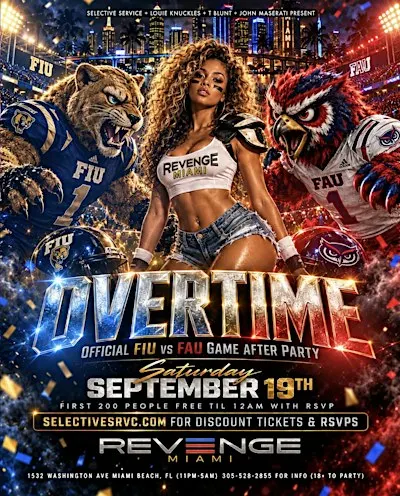 Overtime: FIU vs FAU Game Afterparty
