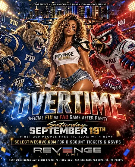 Overtime: FIU vs FAU Game Afterparty