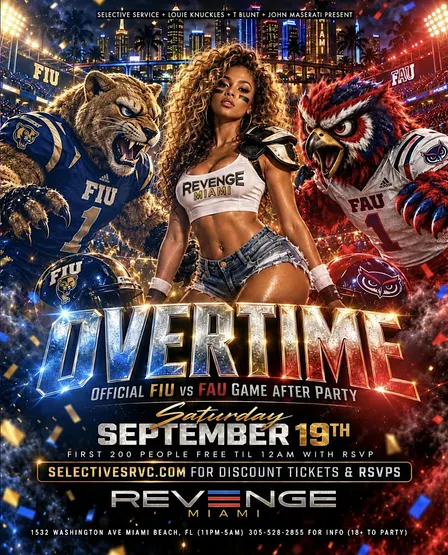 Overtime: FIU vs FAU Game Afterparty