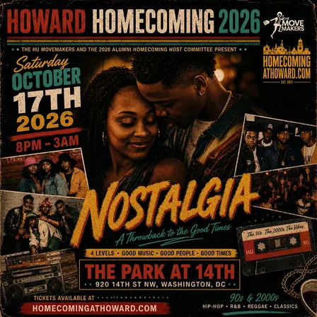 4th Annual Nostalgia Saturday Day + Night Howard vs SpelHouse Homecoming