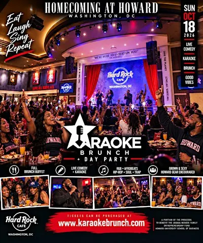 8th Annual HU Karaoke + Comedy Howard Homecoming Brunch