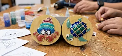 【DX設計館 】海洋景泰藍鏡子工作坊|Ocean Cloisonné Mirror Workshop