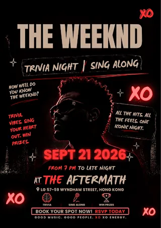 The Weeknd: A Trivia & Sing-Along Night