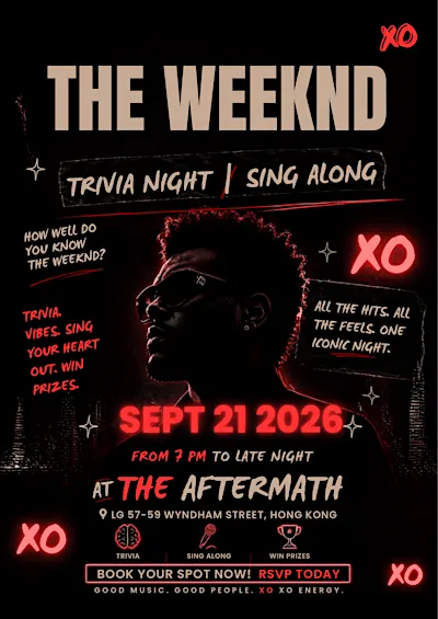 The Weeknd: A Trivia & Sing-Along Night