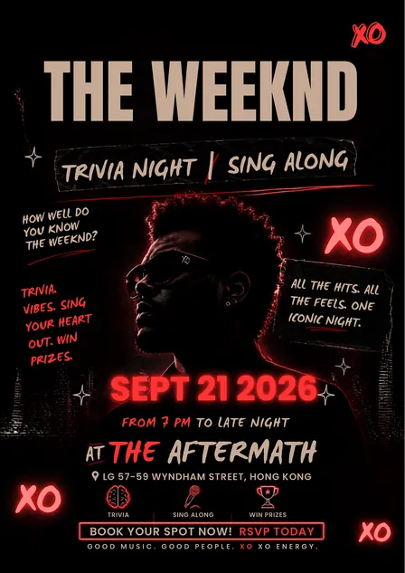 The Weeknd: A Trivia & Sing-Along Night