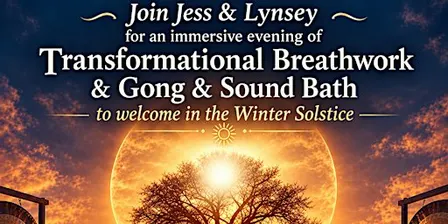 Transformational Breathwork & Gong Bath Evening
