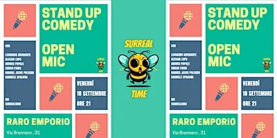 STAND UP COMEDY OPEN MIC  @RARO EMPORIO