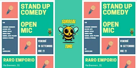 STAND UP COMEDY OPEN MIC @RARO EMPORIO