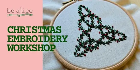 Christmas Embroidery Workshop